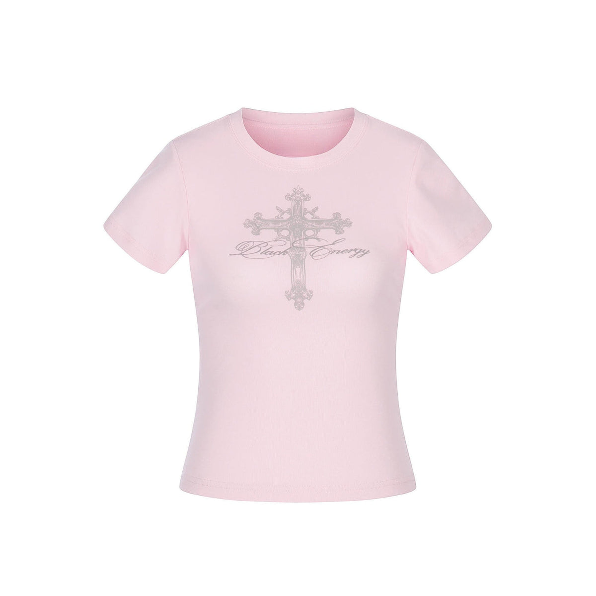 Ornate Cross Fitted Tee