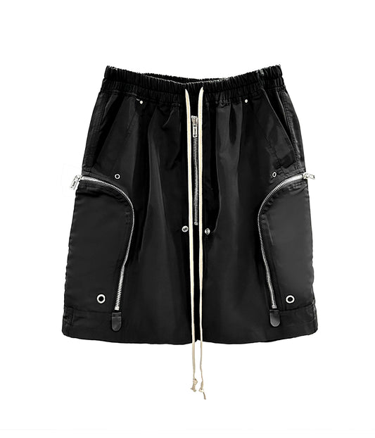 RAPTURE ZIP SHORTS - JUSTLUXURY