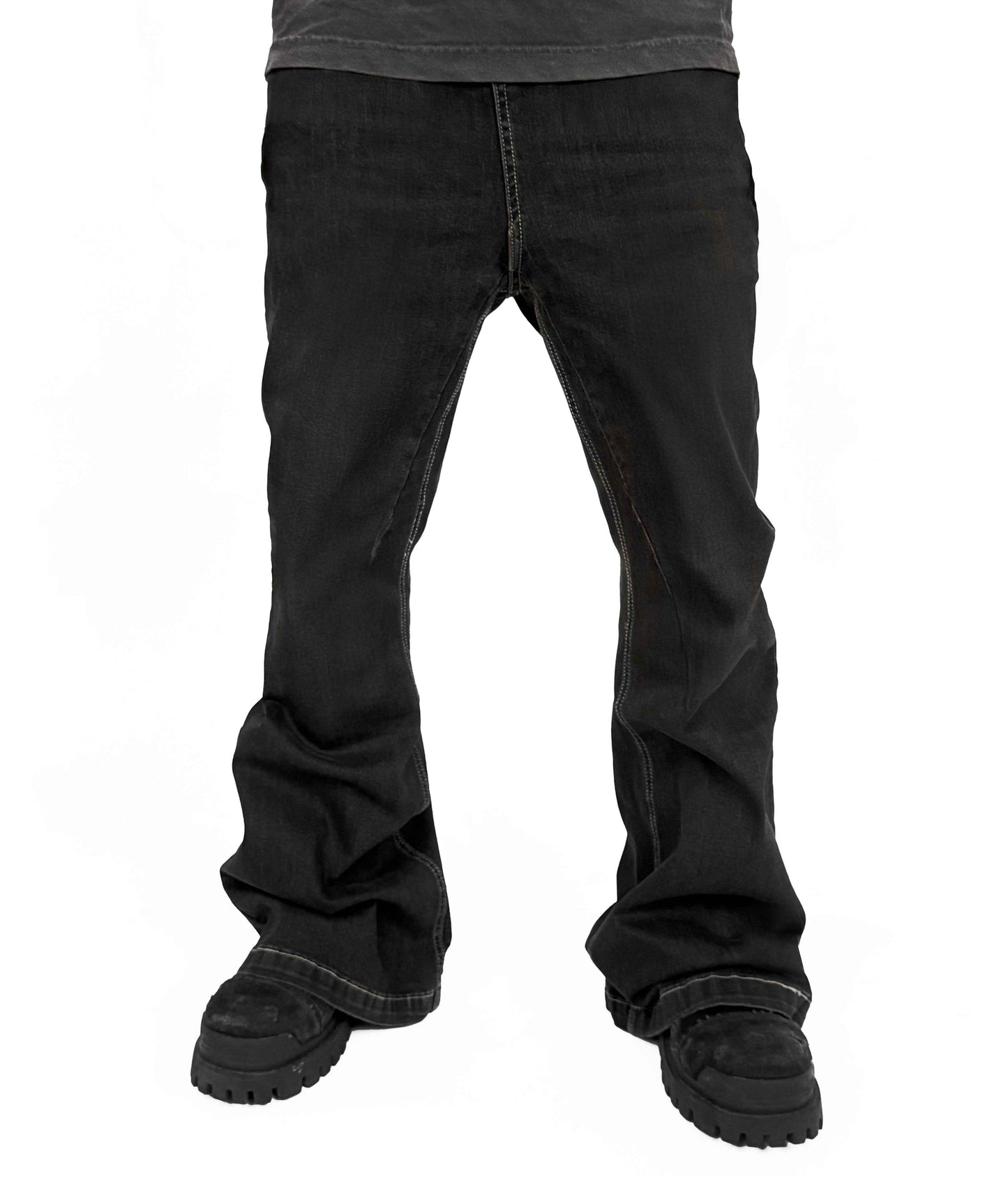 NOIR WIDEBOY FLARE DENIM (UNISEX)