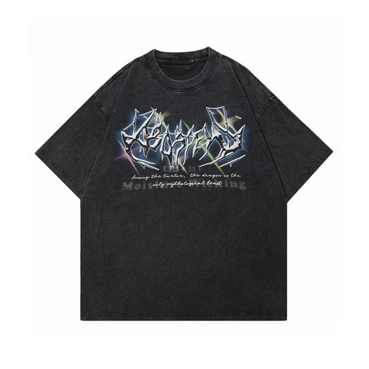 Prism Script Graphic T-shirt