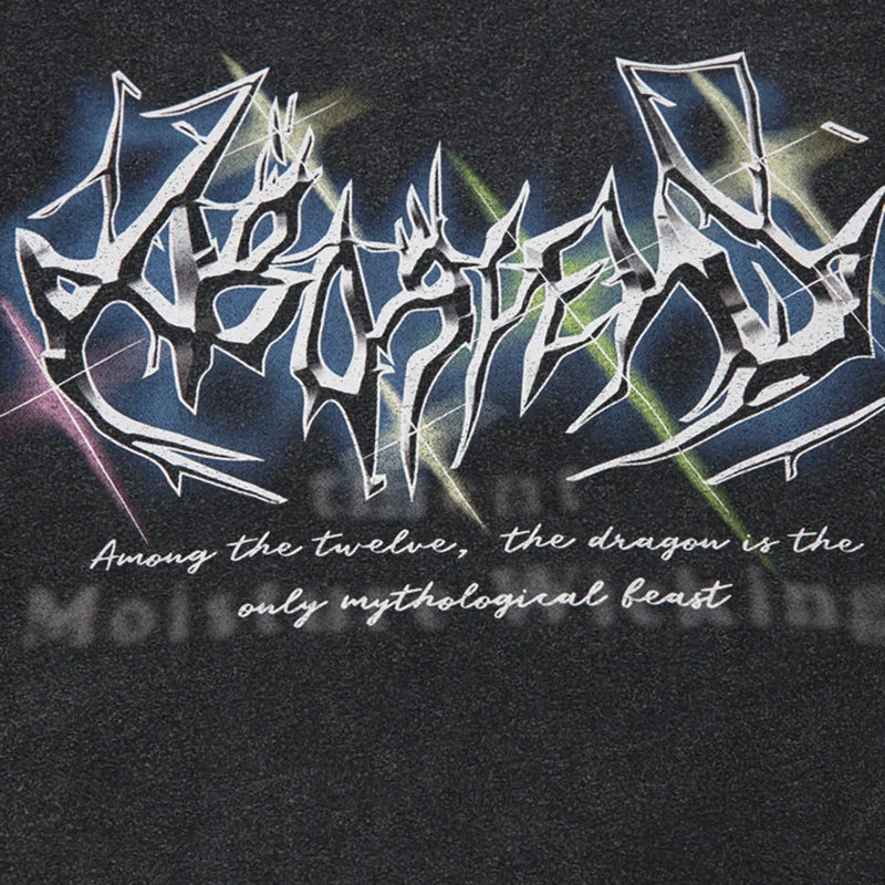 Prism Script Graphic T-shirt