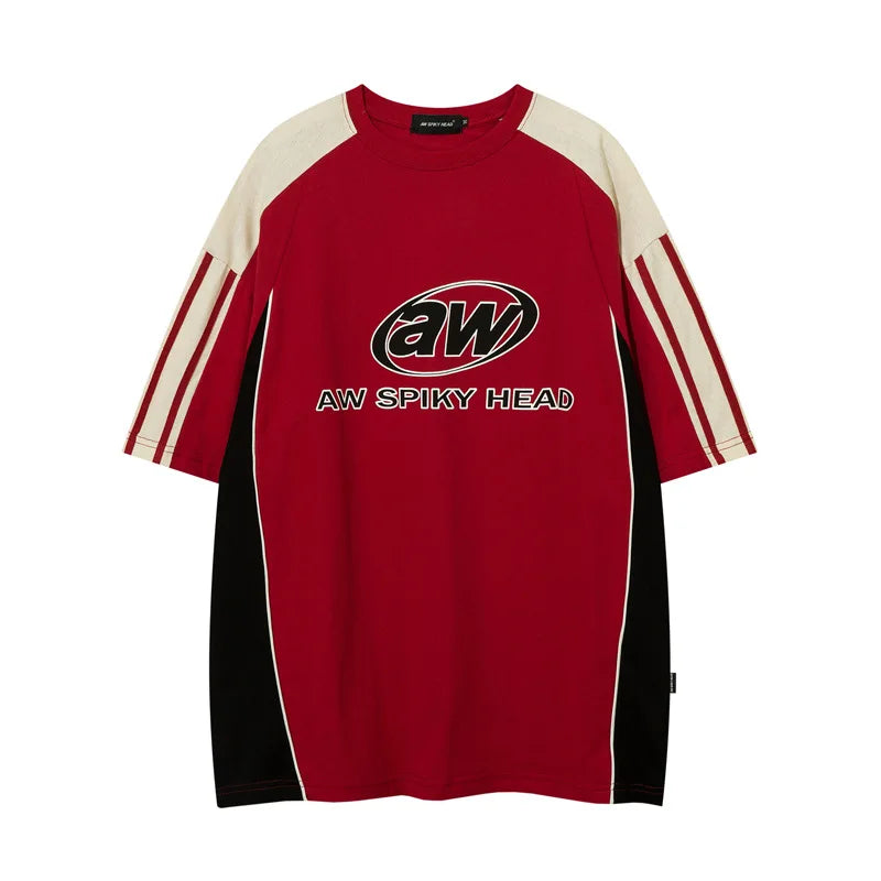 AW | Strip Racing Varsity T-Shirt