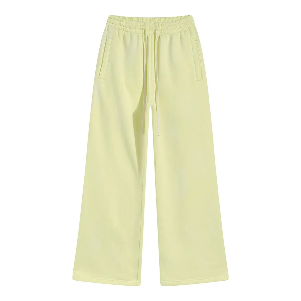 Splashing Ink Spray Dyeing Wash Distressed Wide Joggers