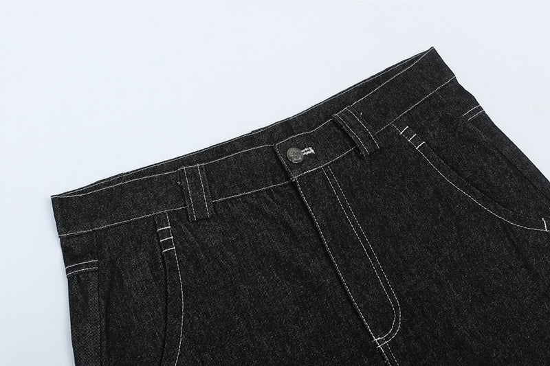 West Coast Graffiti Shorts | Chicano Hip-Hop Denim