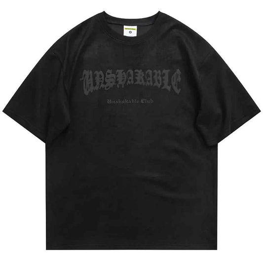 Skeleton Wings Graphic Streetwear Oversized Unisex T-shirt