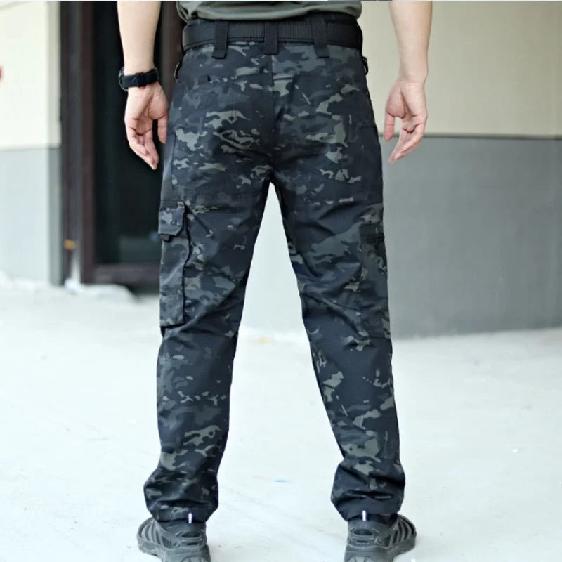 Waterproof Outdoor Multi-pocket Wear-resistant Tactical Cargo Pant