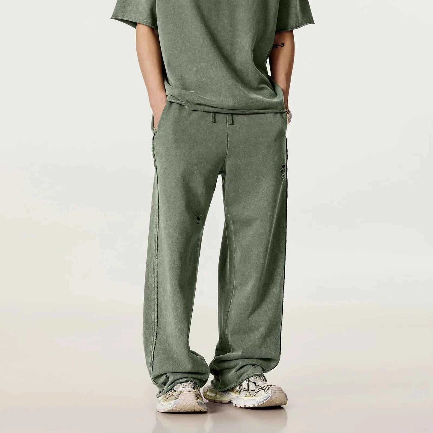 Streetwear Washed Joggers
