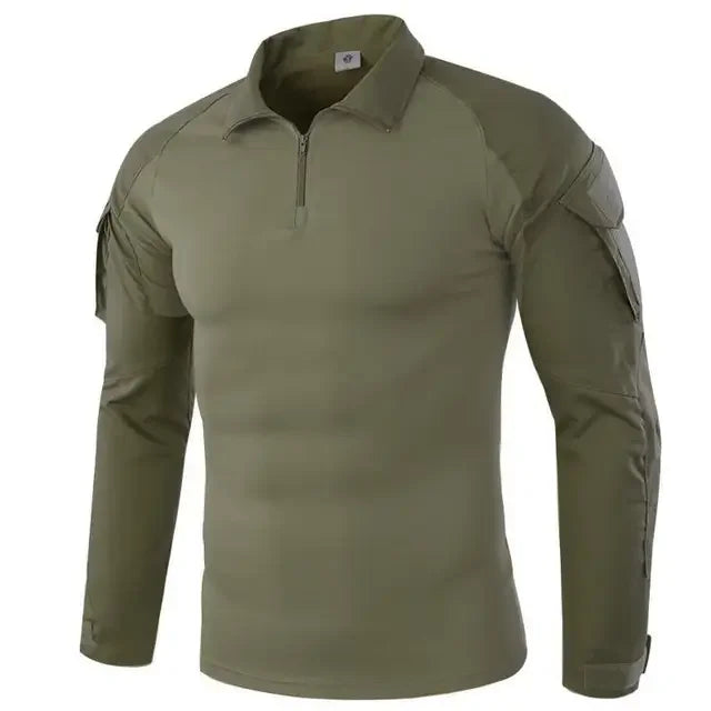 Outdoor Tactical Hiking Men Combat Military Army CP Camouflage Long Sleeve Clothes