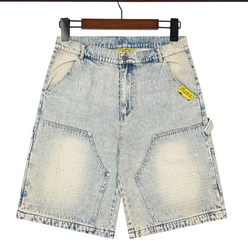 Streetwer Rhinestone Ripped Jeans