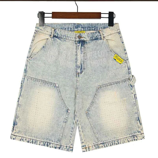 Streetwer Rhinestone Ripped Jeans