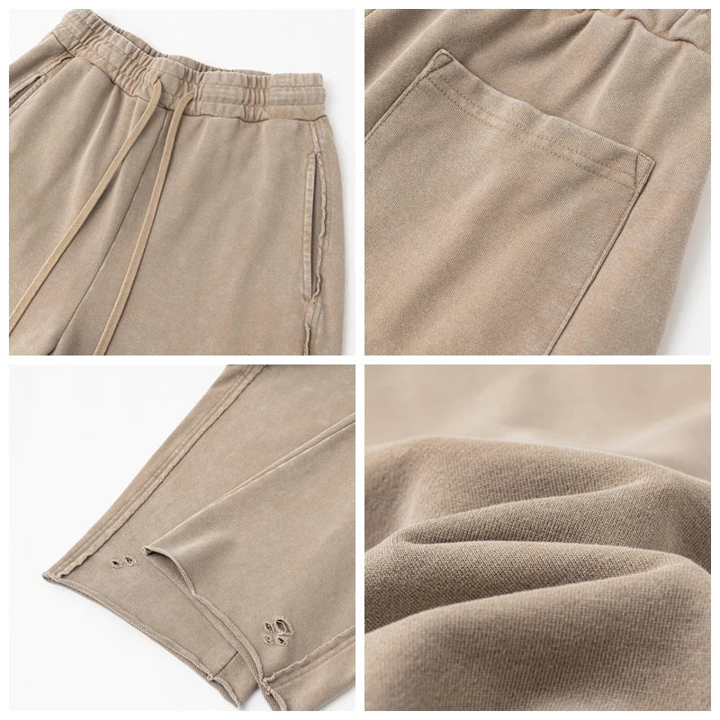 Streetwear Washed Joggers