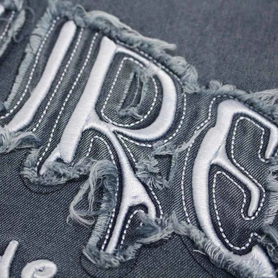 Star Patchwork Streetwear Oversized T-shirts