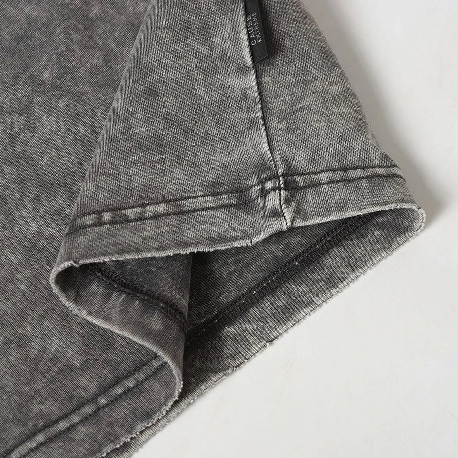 Streetwear Patchwork Oversized Tshirts - OMYGOODS
