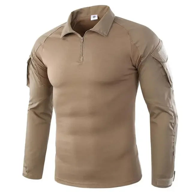 Outdoor Tactical Hiking Men Combat Military Army CP Camouflage Long Sleeve Clothes