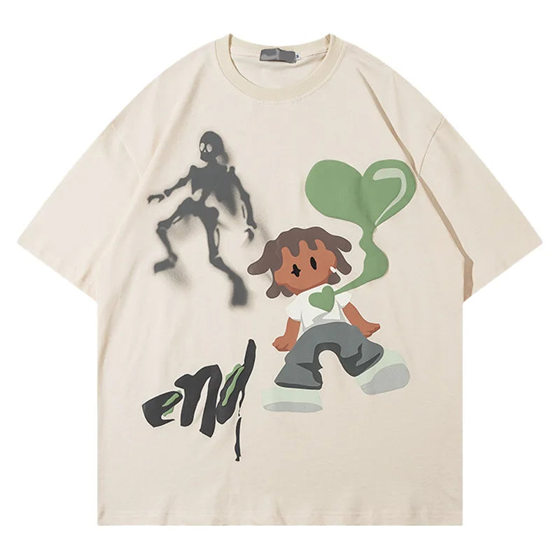 Anmie Graffiti | Oversized T-Shirt