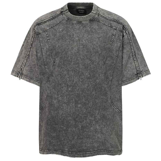 Streetwear Patchwork Oversized Tshirts