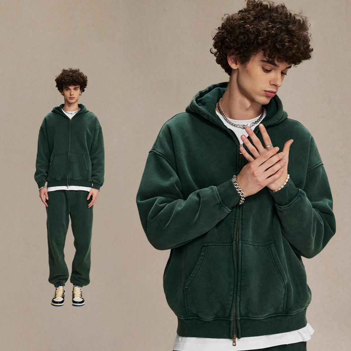 Vintage Unisex Washed Set