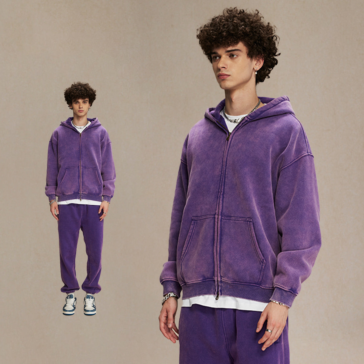 Vintage Unisex Washed Set