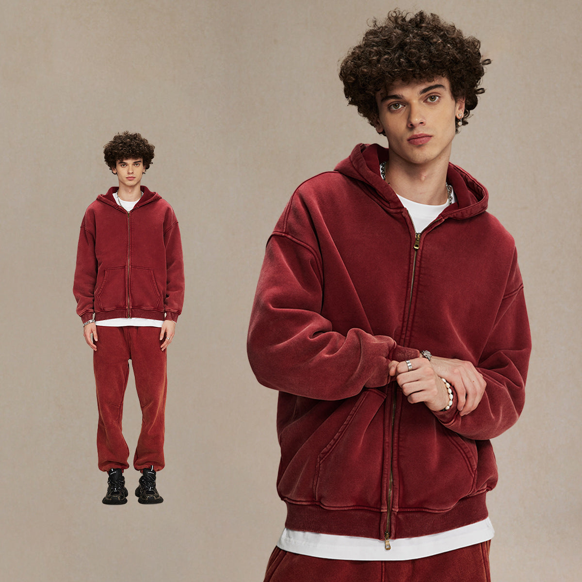 Vintage Unisex Washed Set