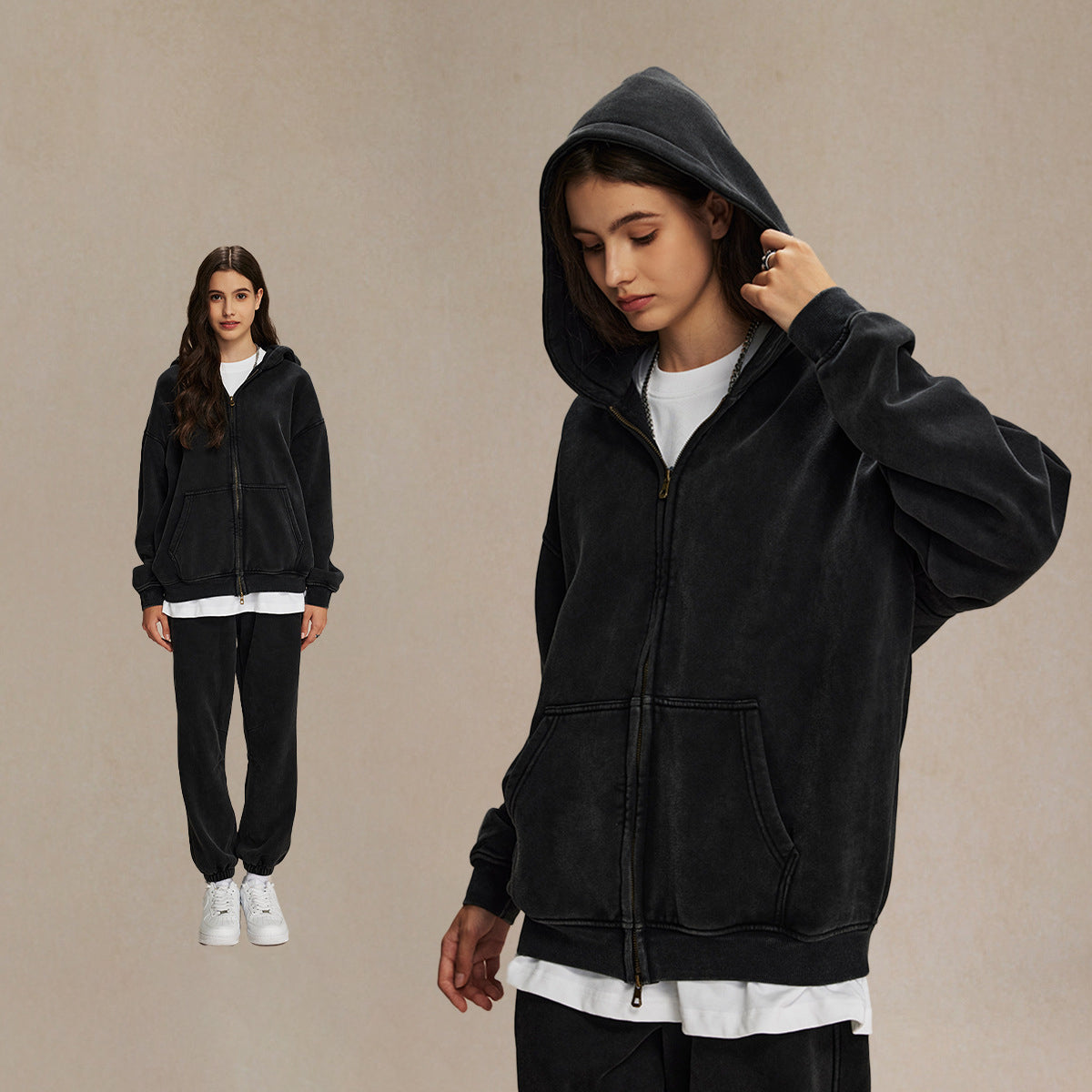 Vintage Unisex Washed Set
