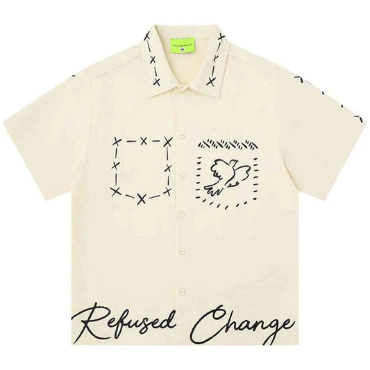 Streetwear Casual Shirts N9087