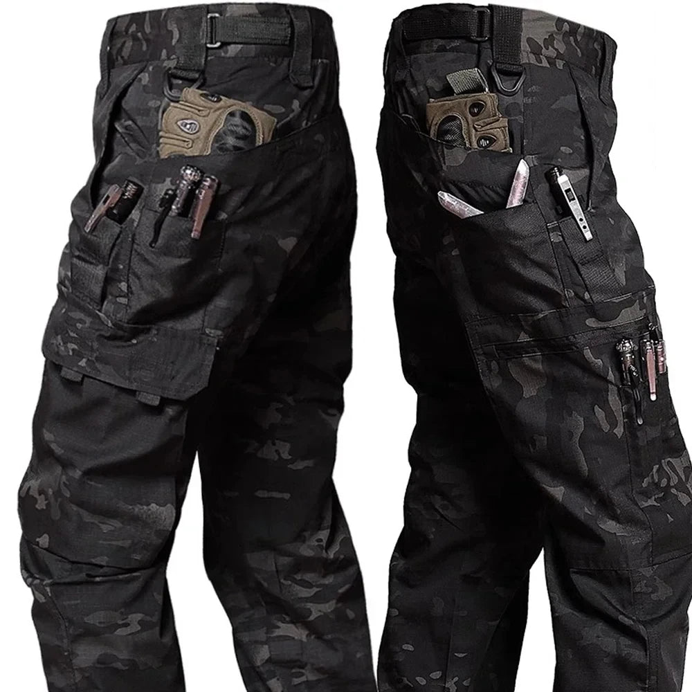 Waterproof Outdoor Multi-pocket Wear-resistant Tactical Cargo Pant