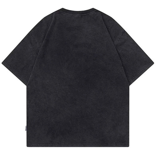 Oversized Spider Print T-shirts