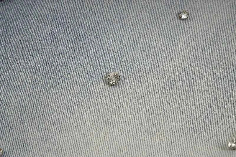 Denim Jorts Rhinestone