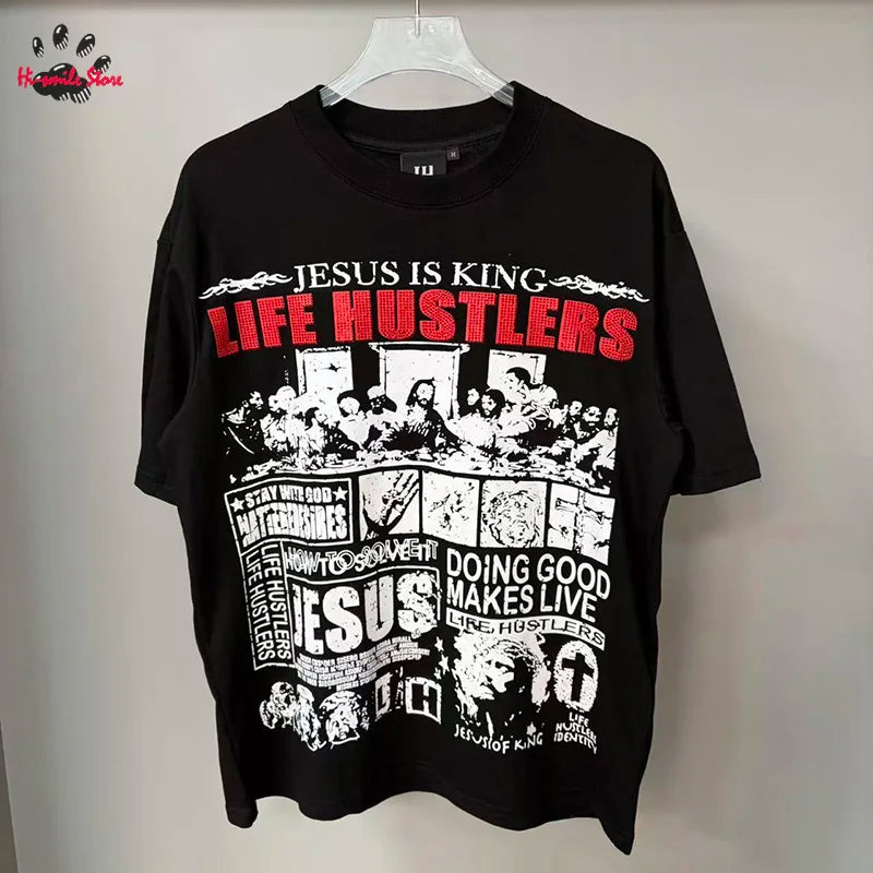 LIFE HUSTLERS Unisex Fashion T-Shirt