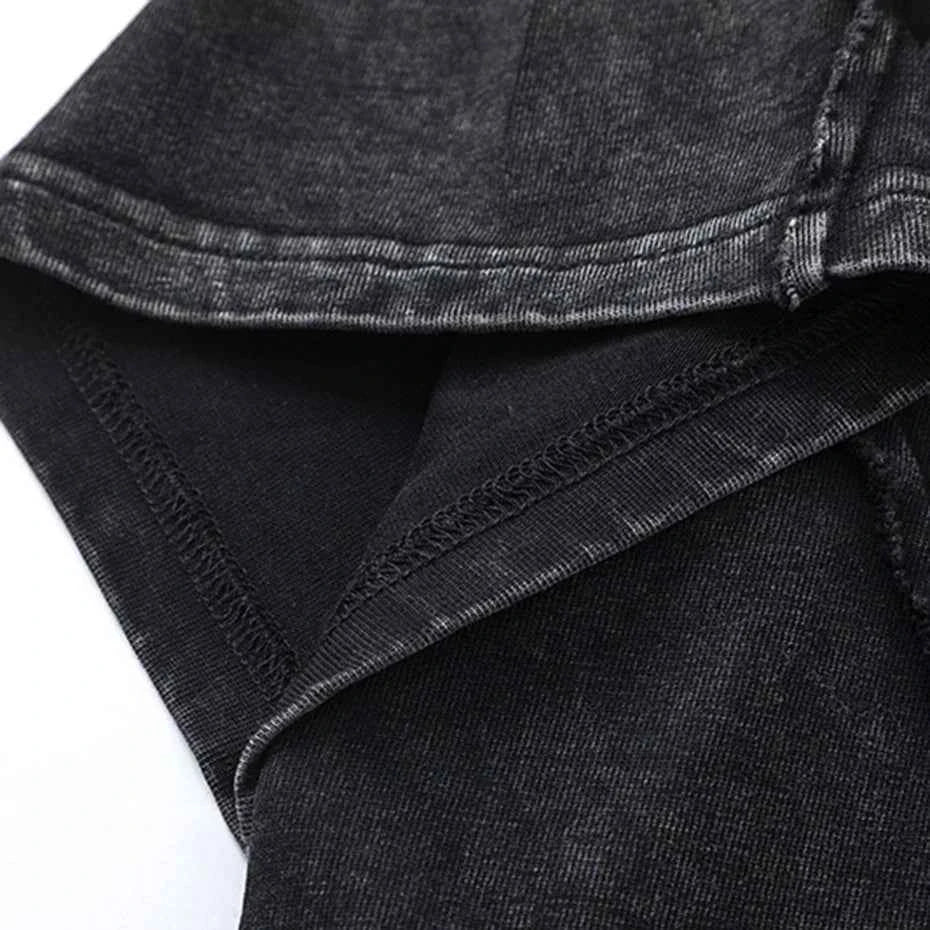 Streetwear Patchwork Oversized T-shirts
