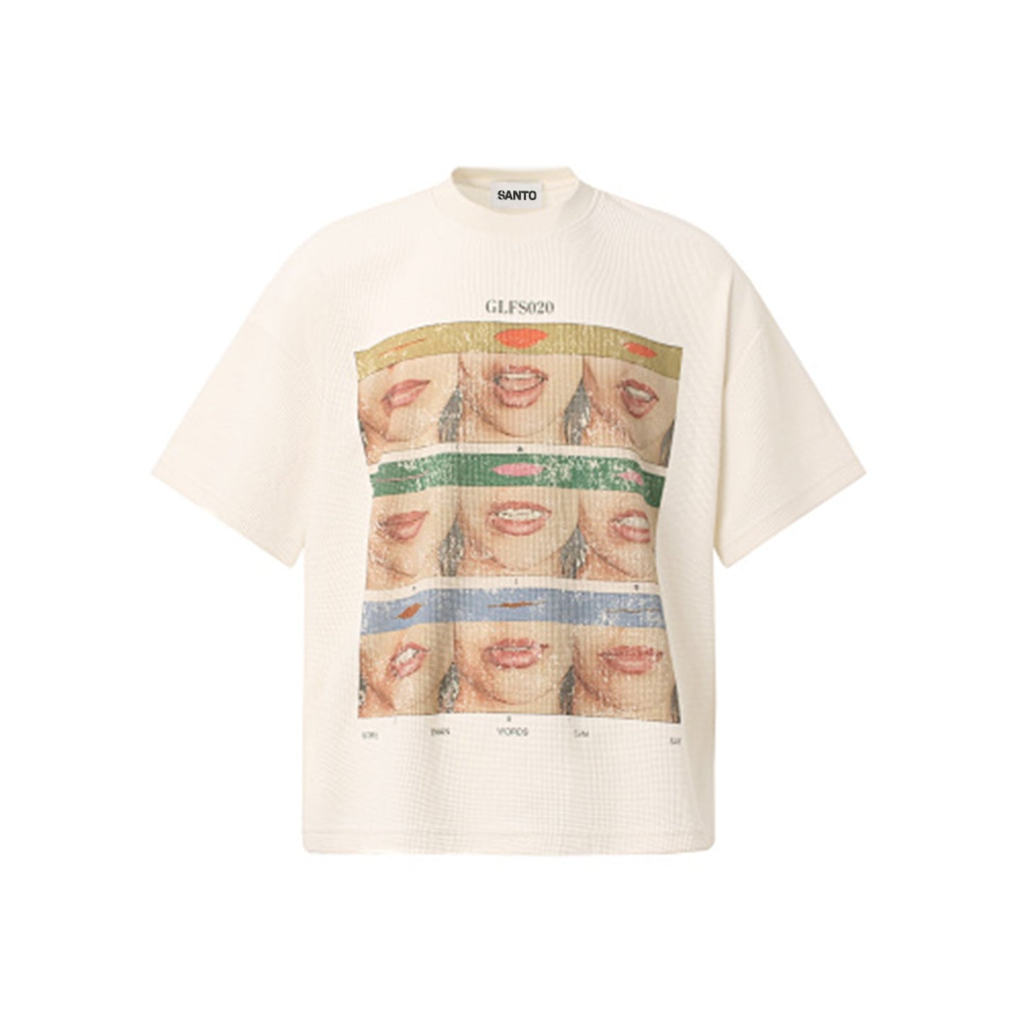 Pop Art Lip Print Graphic T-Shirt