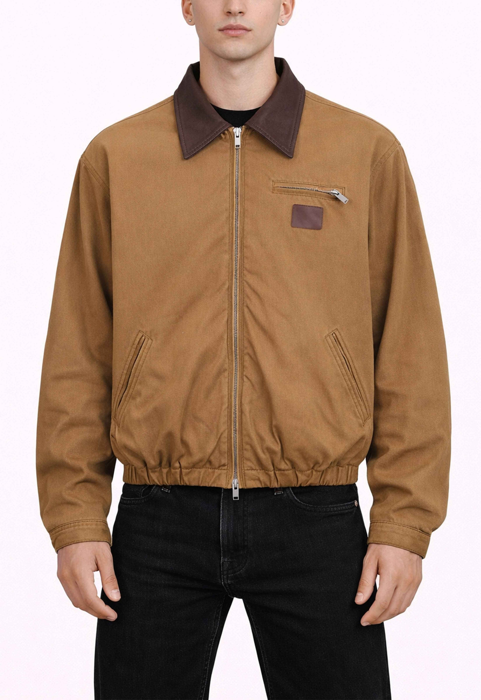 BROWN VINTAGE HUNTERS JACKET