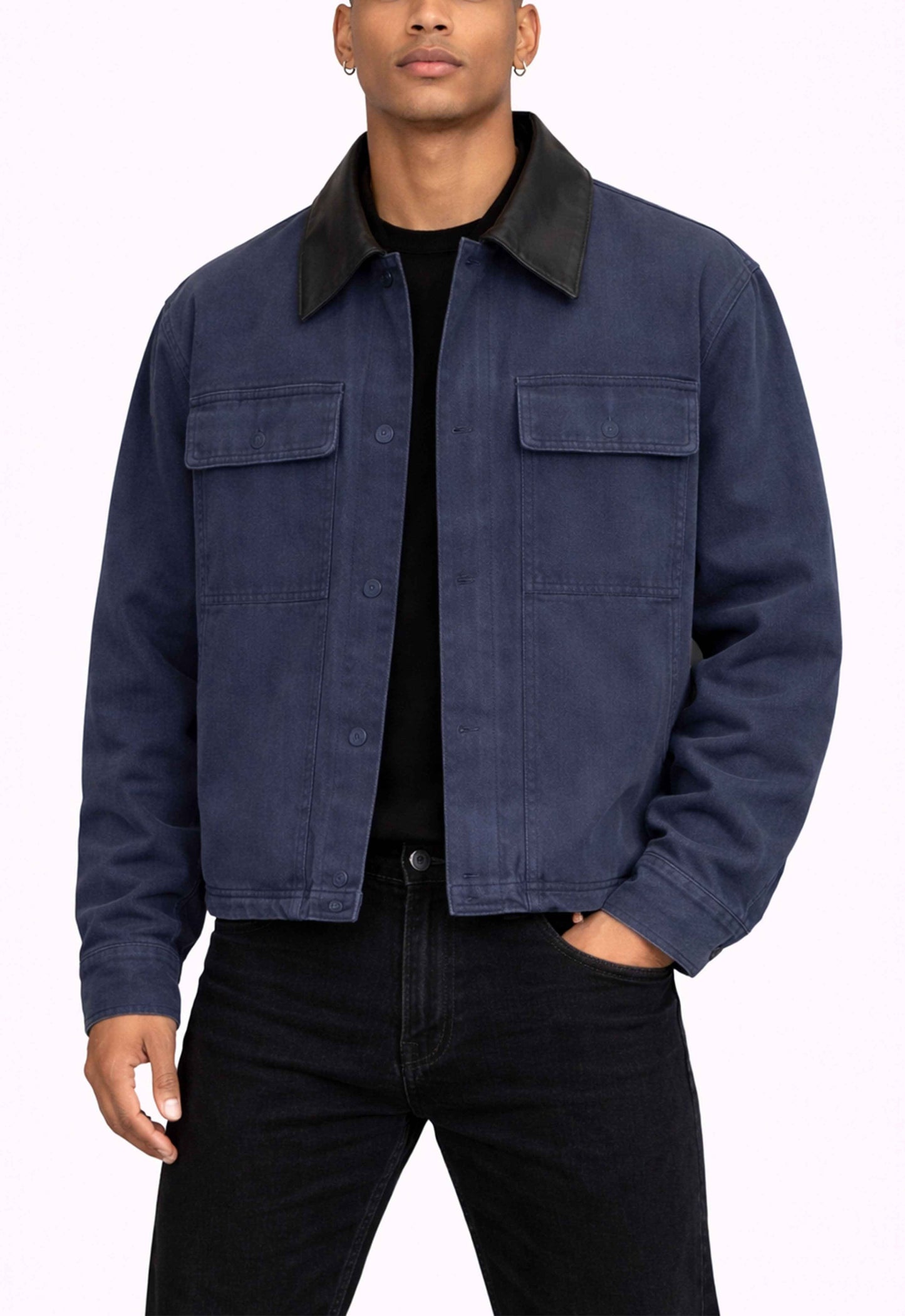 NAVY WORK JACKET