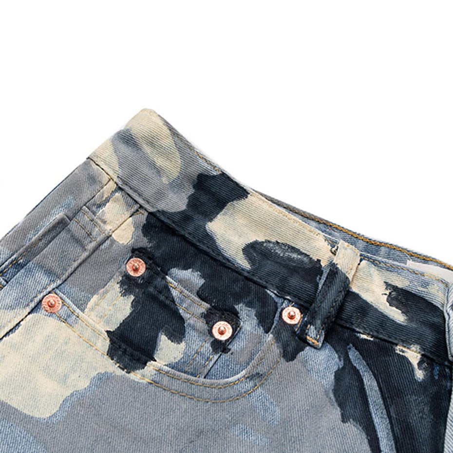 Urban Blue Cam Wide Jeans