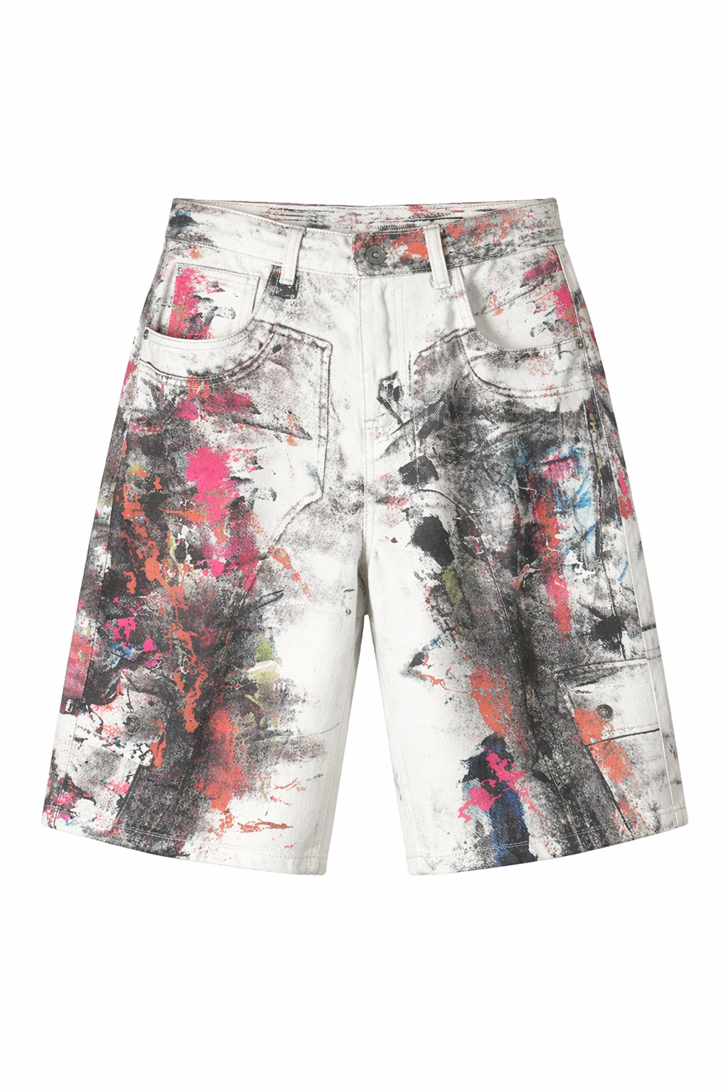 EXTREME PAINTERS SHORTS - JUSTLUXURY