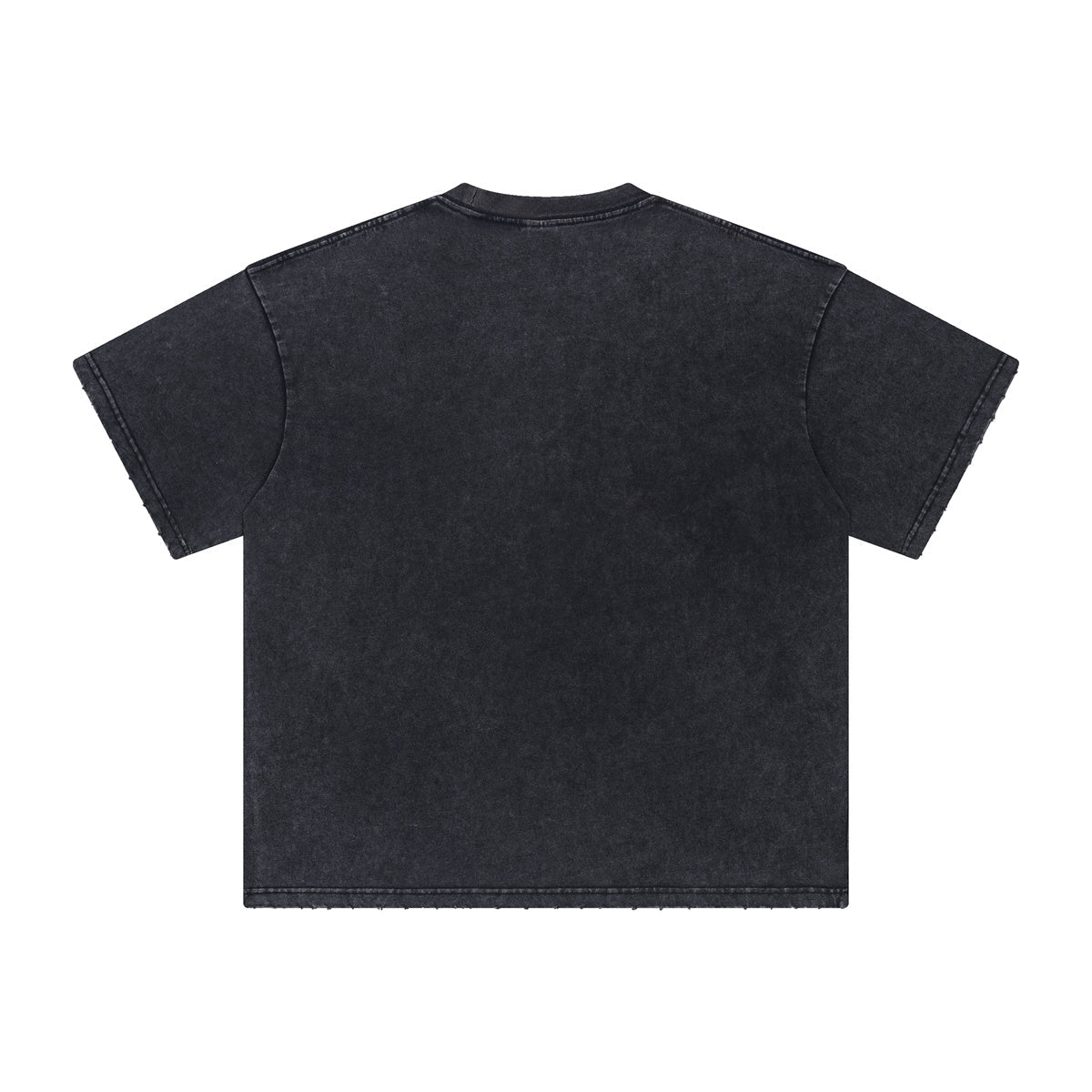 Washed Edge Distressed | Basic T-Shirt