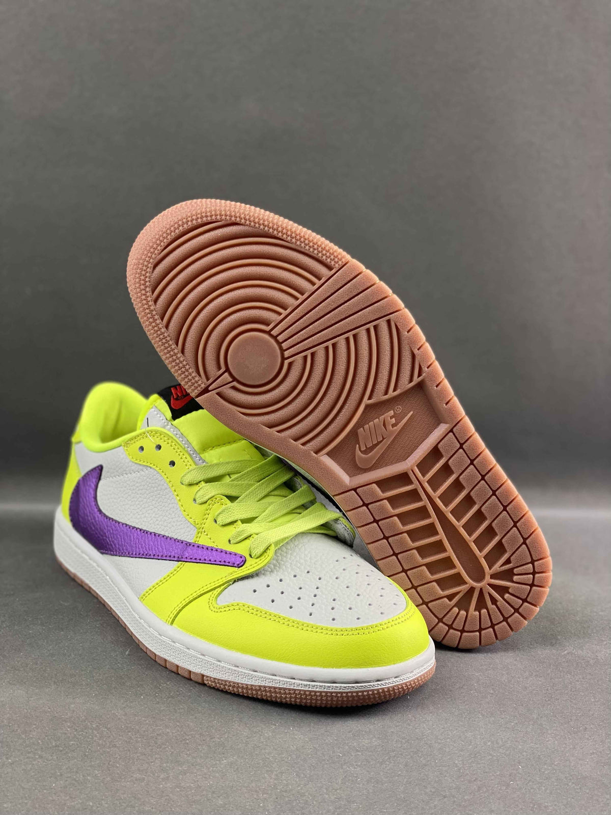 Custom Air Jordan 1 x Travis Scott Reverse Mocha DM7866-666 SneakerNational