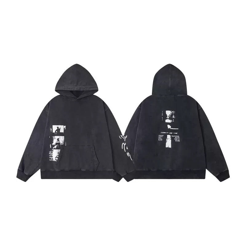 Abstract Look | Artistic Print Hoodie - OMYGOODS