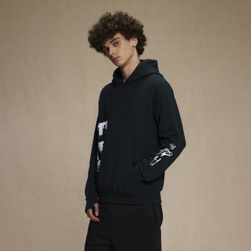 Abstract Look | Artistic Print Hoodie - OMYGOODS