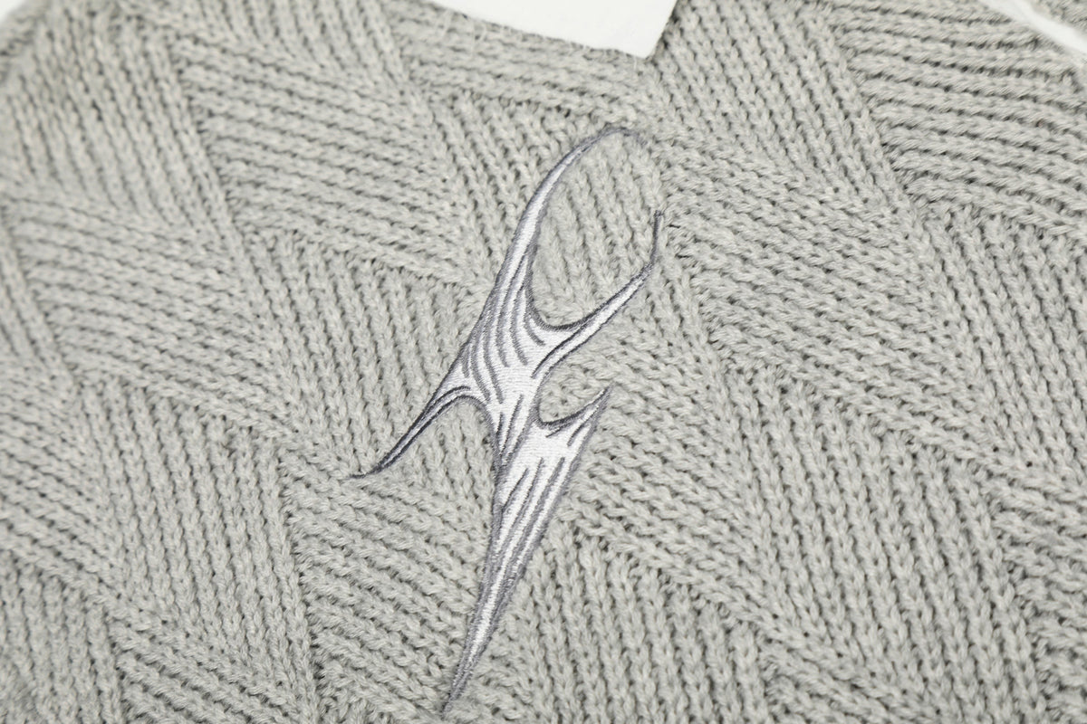 Academy Embroidered | Knit Polo Shirt - OMYGOODS