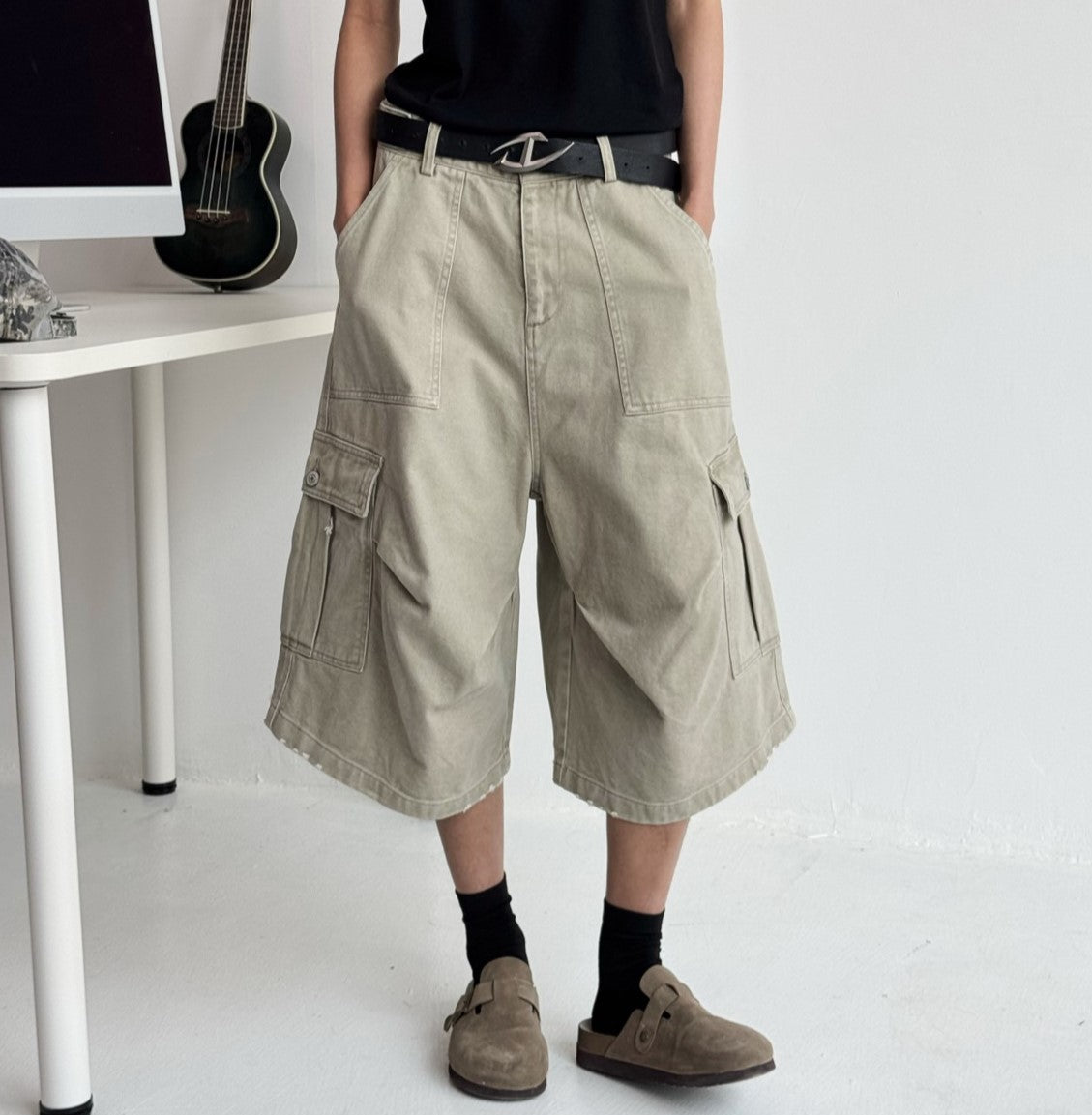 Adjustable Waist | Cargo Shorts - OMYGOODS