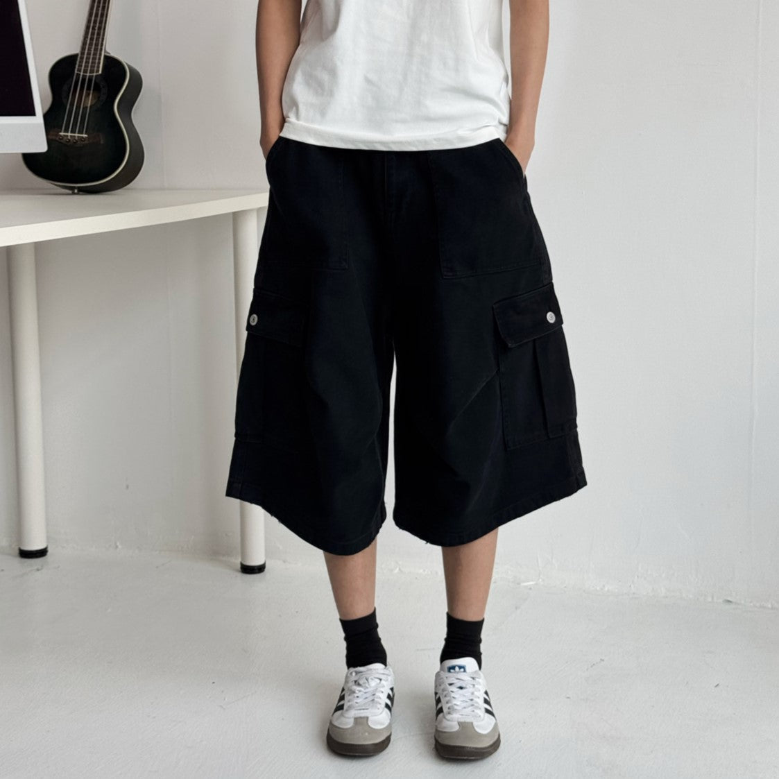Adjustable Waist | Cargo Shorts - OMYGOODS