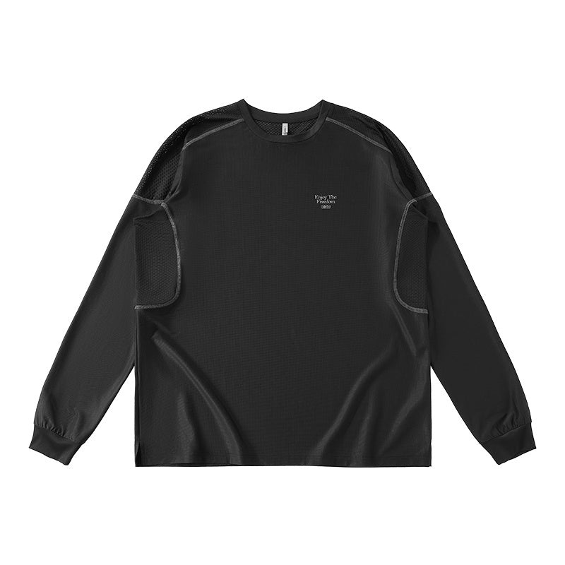 Aero Ridge | Vent Panel Long Sleeve Top - OMYGOODS