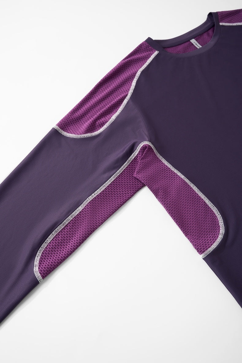 Aero Ridge | Vent Panel Long Sleeve Top - OMYGOODS