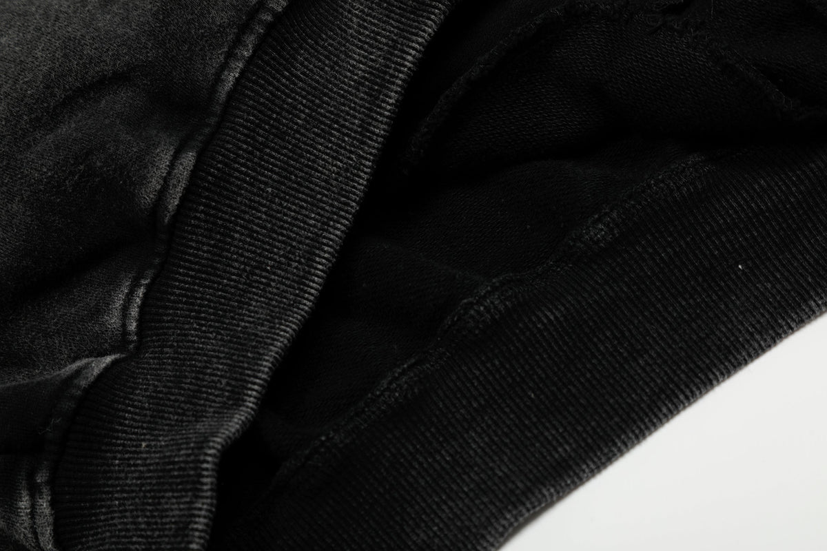 Asymmetry | Washed Zip Up Hoodie - OMYGOODS