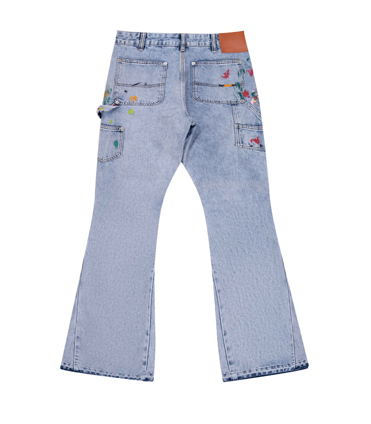 AZUL SPLIT PAINTERS DENIM