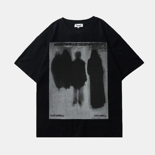 Back View | Graphic Oversized T-Shirt - OMYGOODS