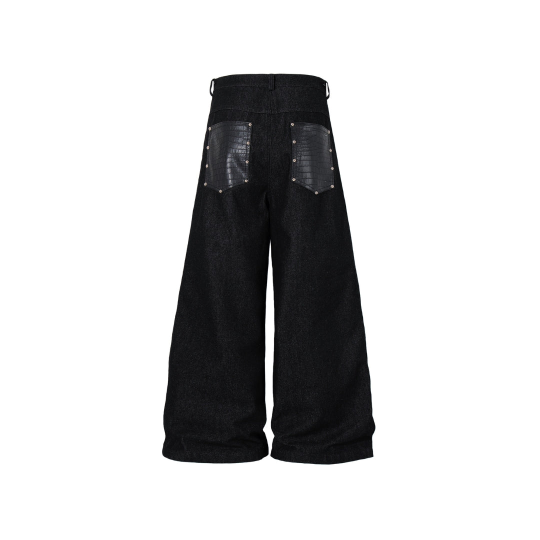 Venom Stitch Panel Jeans