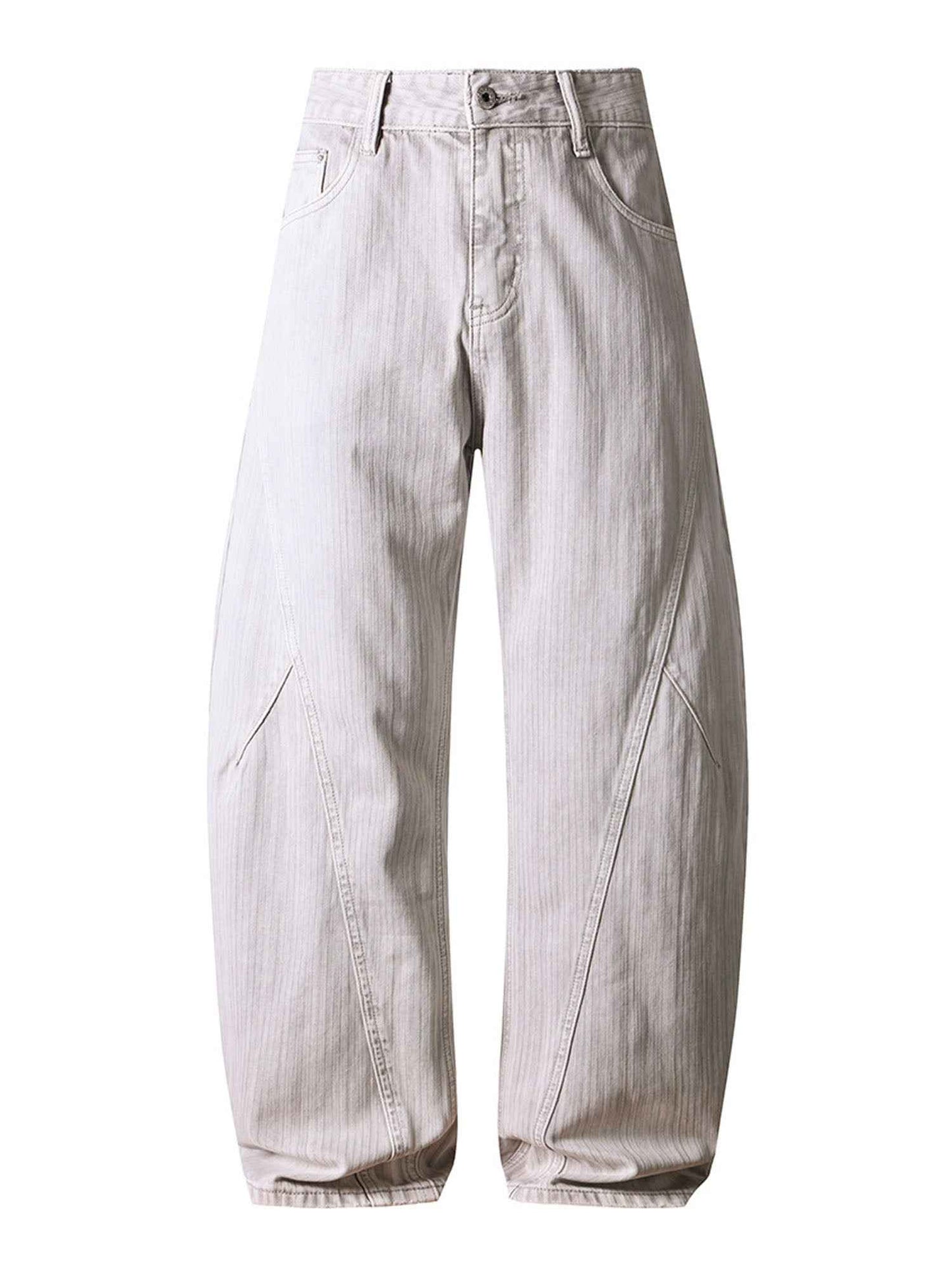 IVORY BAGGY DENIM
