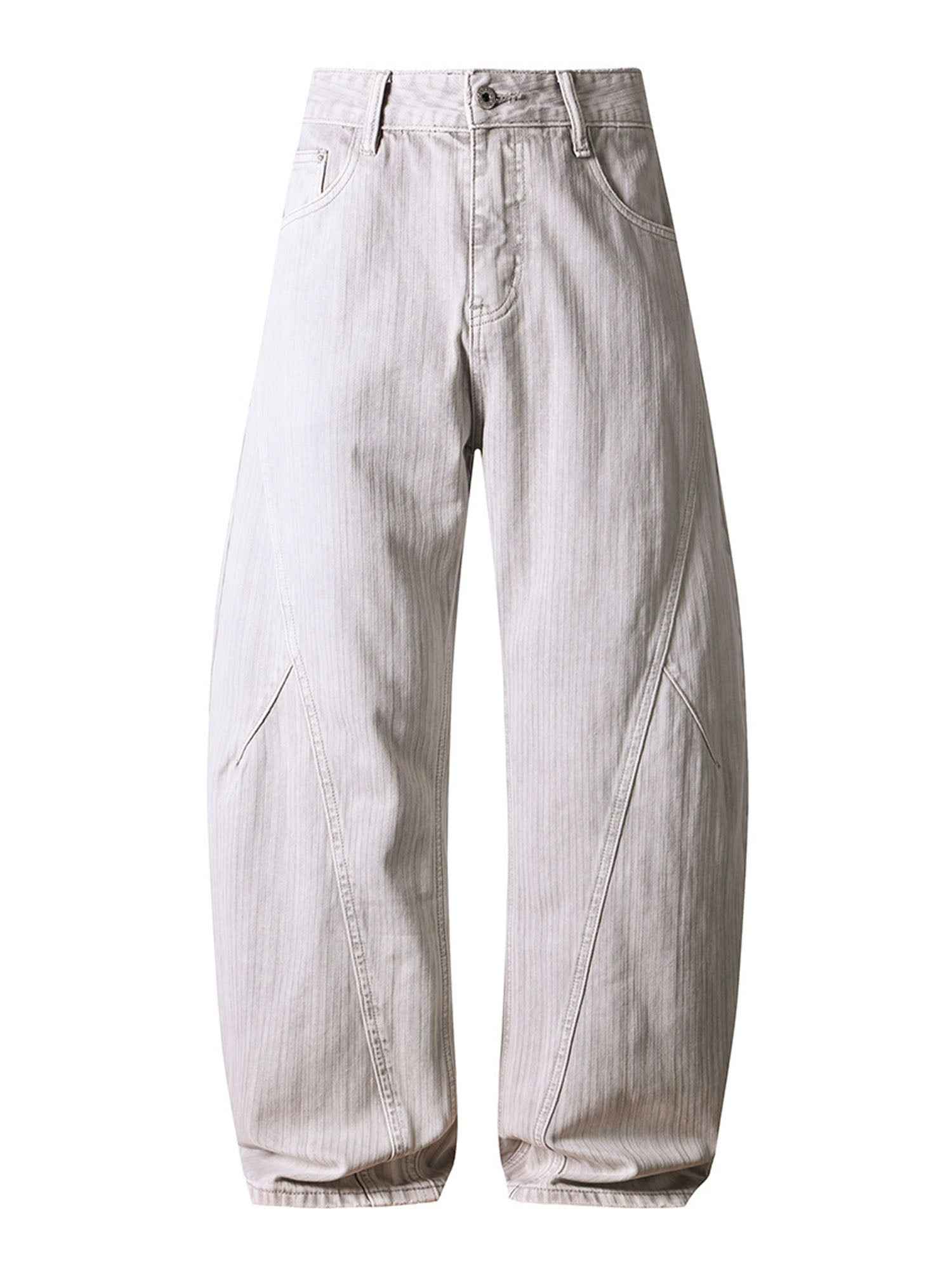 IVORY BAGGY DENIM